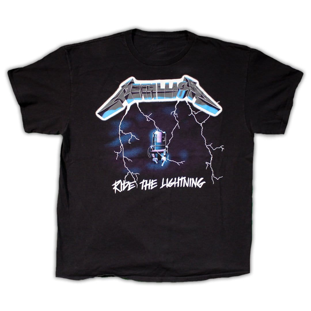 Metallica Ride the Lightning Tee | Rebalance Vintage.