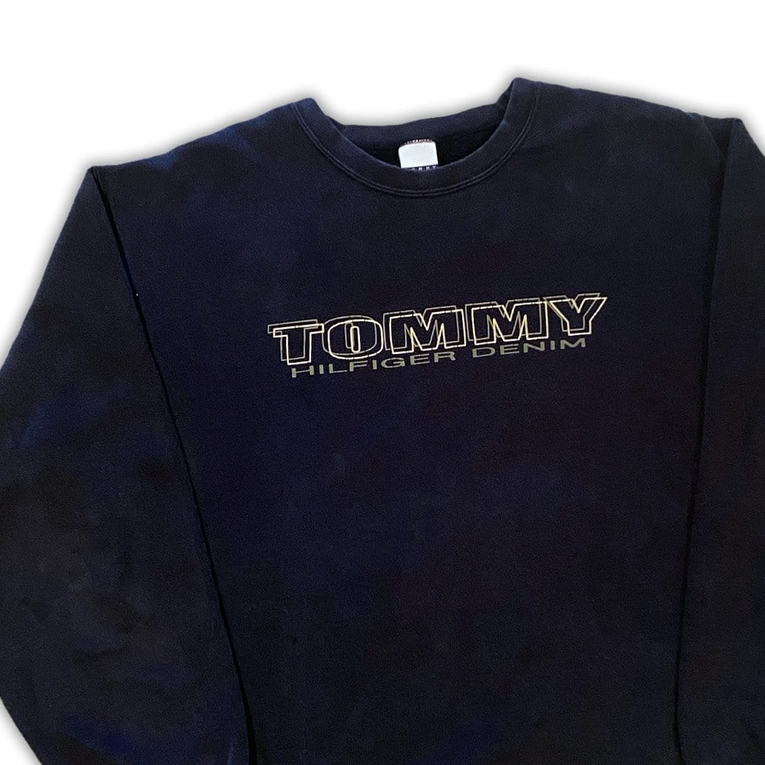 Vintage Tommy Hilfiger 3D Spell Out Crewneck | Rebalance Vintage.