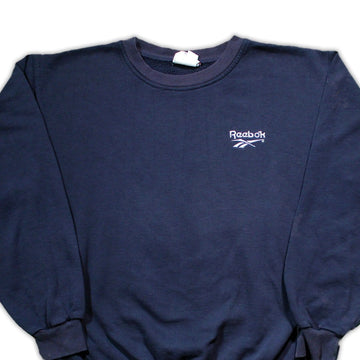 Vintage Navy Reebok Crewneck | Rebalance Vintage.