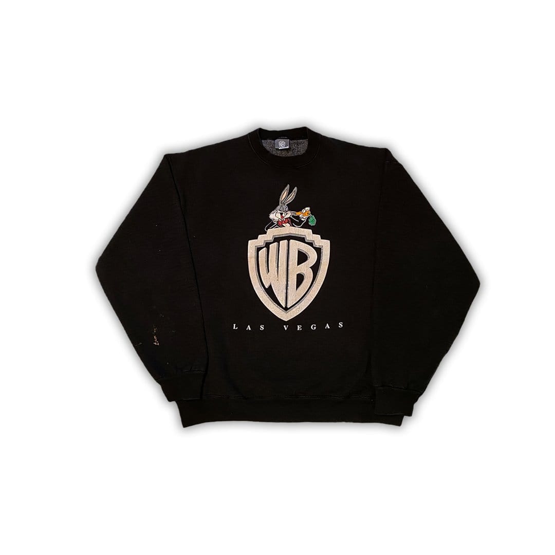 Vintage 90's Warner Bro’s Las Vegas Crewneck | Rebalance Vintage.