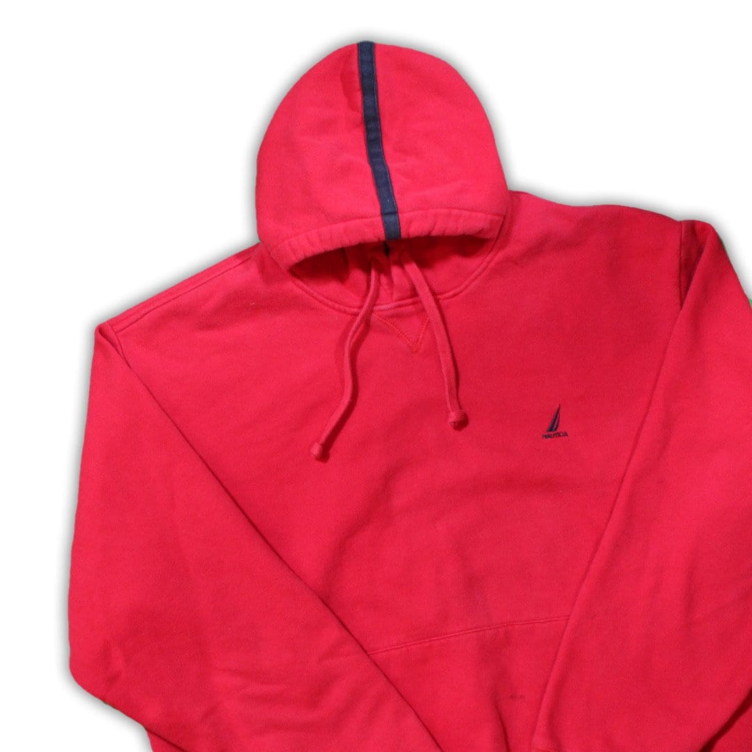 Vintage Red Nautica Hoodie | Rebalance Vintage.