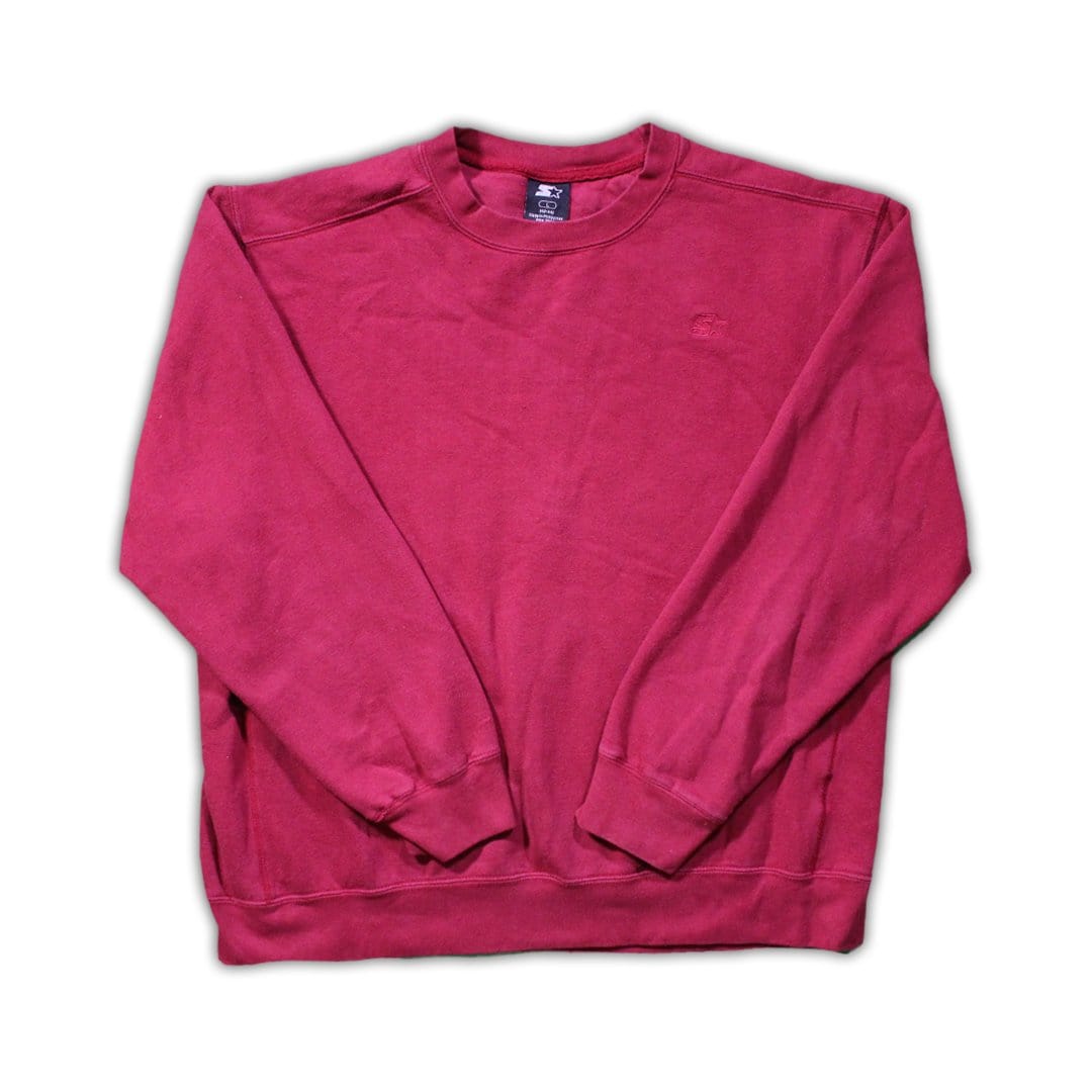 Vintage Maroon Starter Crewneck | Rebalance Vintage.