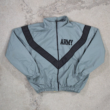 Vintage Reflective Army Windbreaker (XL) | Rebalance Vintage.