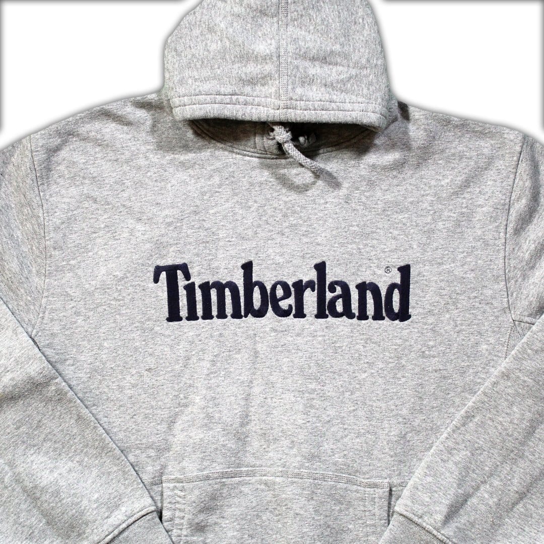 Vintage Grey Timberland Hoodie | Rebalance Vintage.