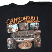 Vintage Harley Davidson Cannonball Tee (XXL)