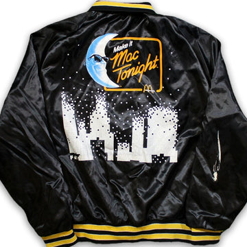 Vintage 80s RARE 'Make it Mac Tonight' McDonalds Bomber (XL) | Rebalance Vintage.