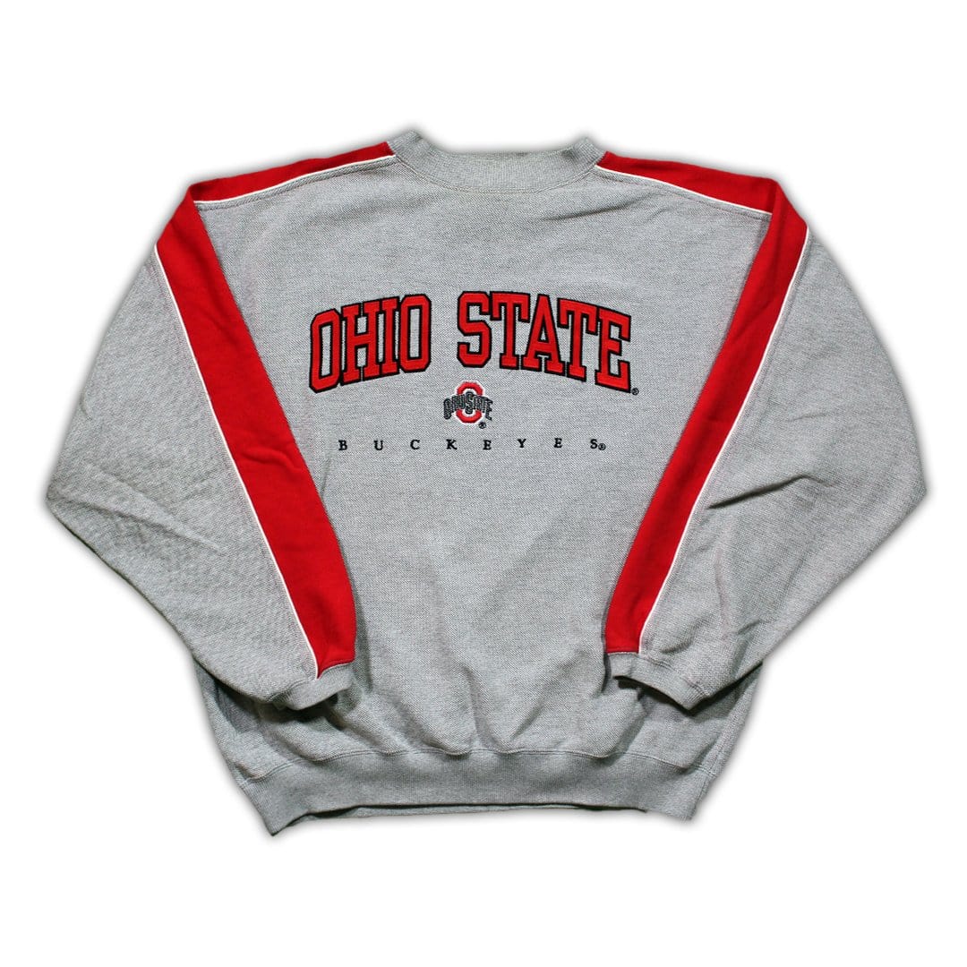 Vintage Reverse Weave Ohio State Buckeyes Crewneck | Rebalance Vintage.