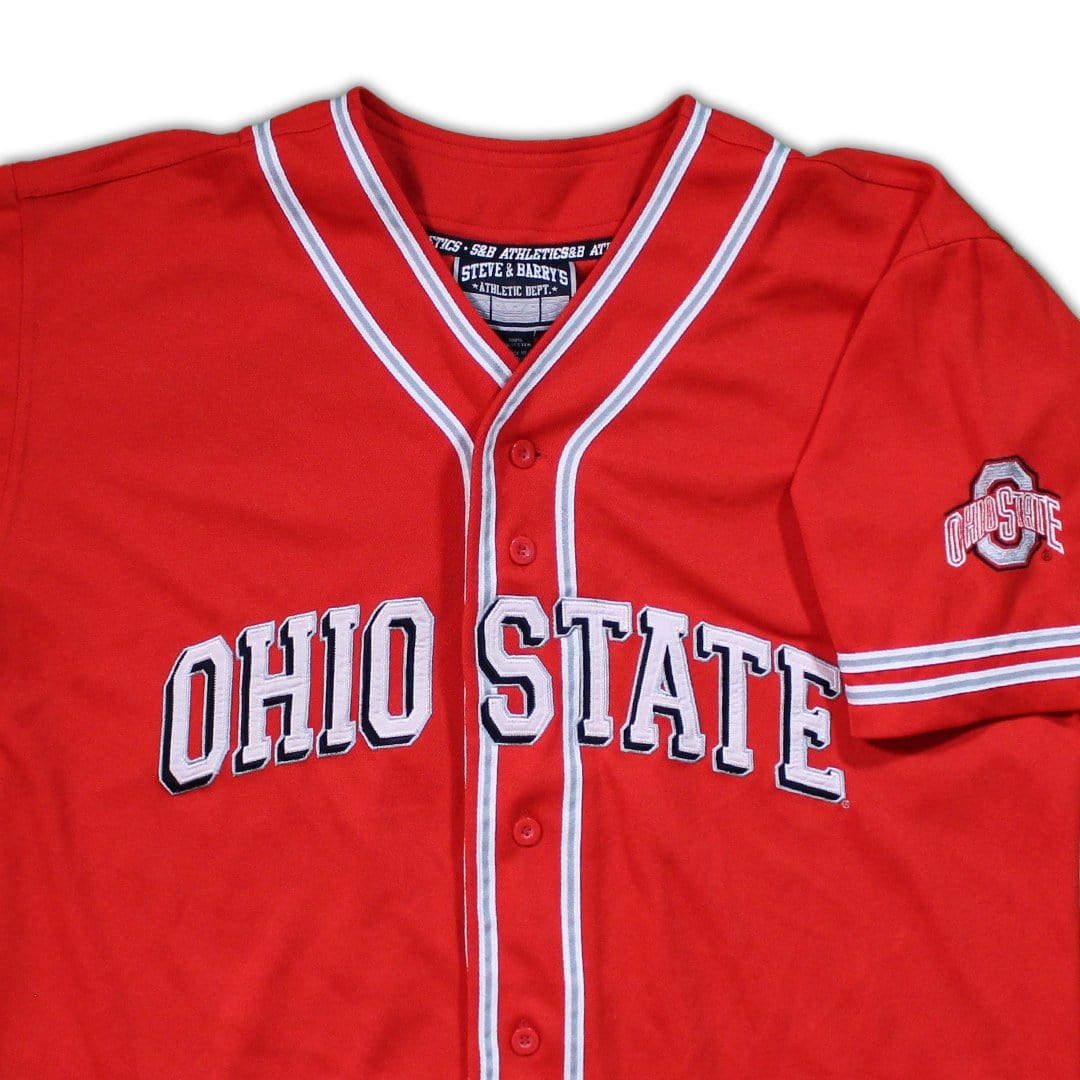 Vintage Ohio State x Steve Barry's Baseball Jersey | Rebalance Vintage.