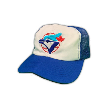 Vintage 90s Toronto Blue Jays Mesh Snapback | Rebalance Vintage.