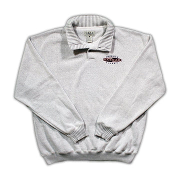 Vintage NASCAR Classic 1/4 Button Sweater | Rebalance Vintage.