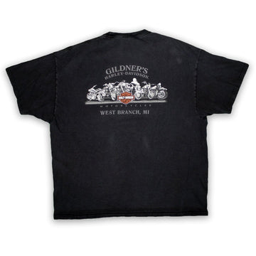 Vintage Harley Davidson Running Wild Wolf Tee | Rebalance Vintage.