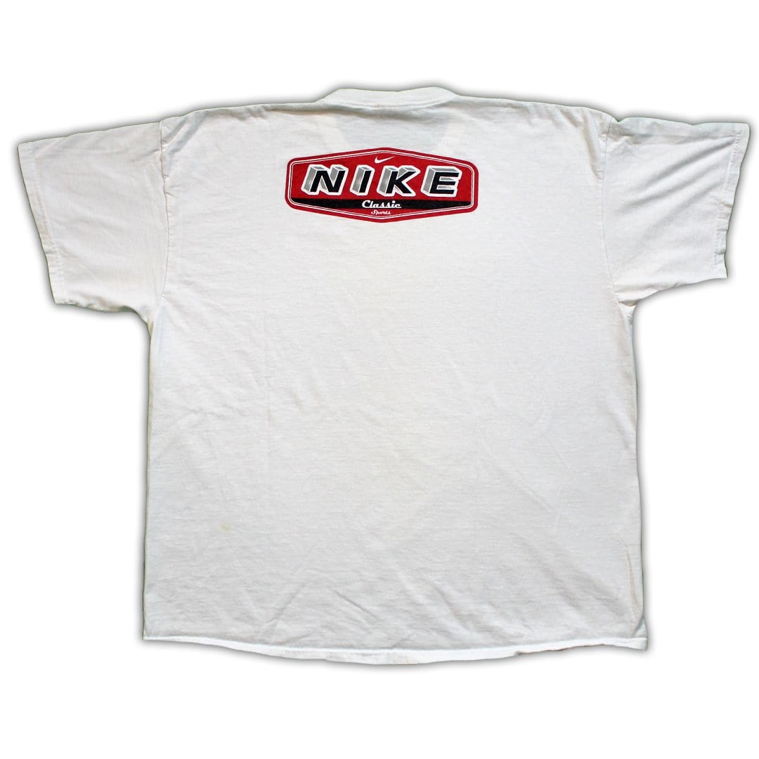 Vintage White + Red Nike Classic Tee | Rebalance Vintage.