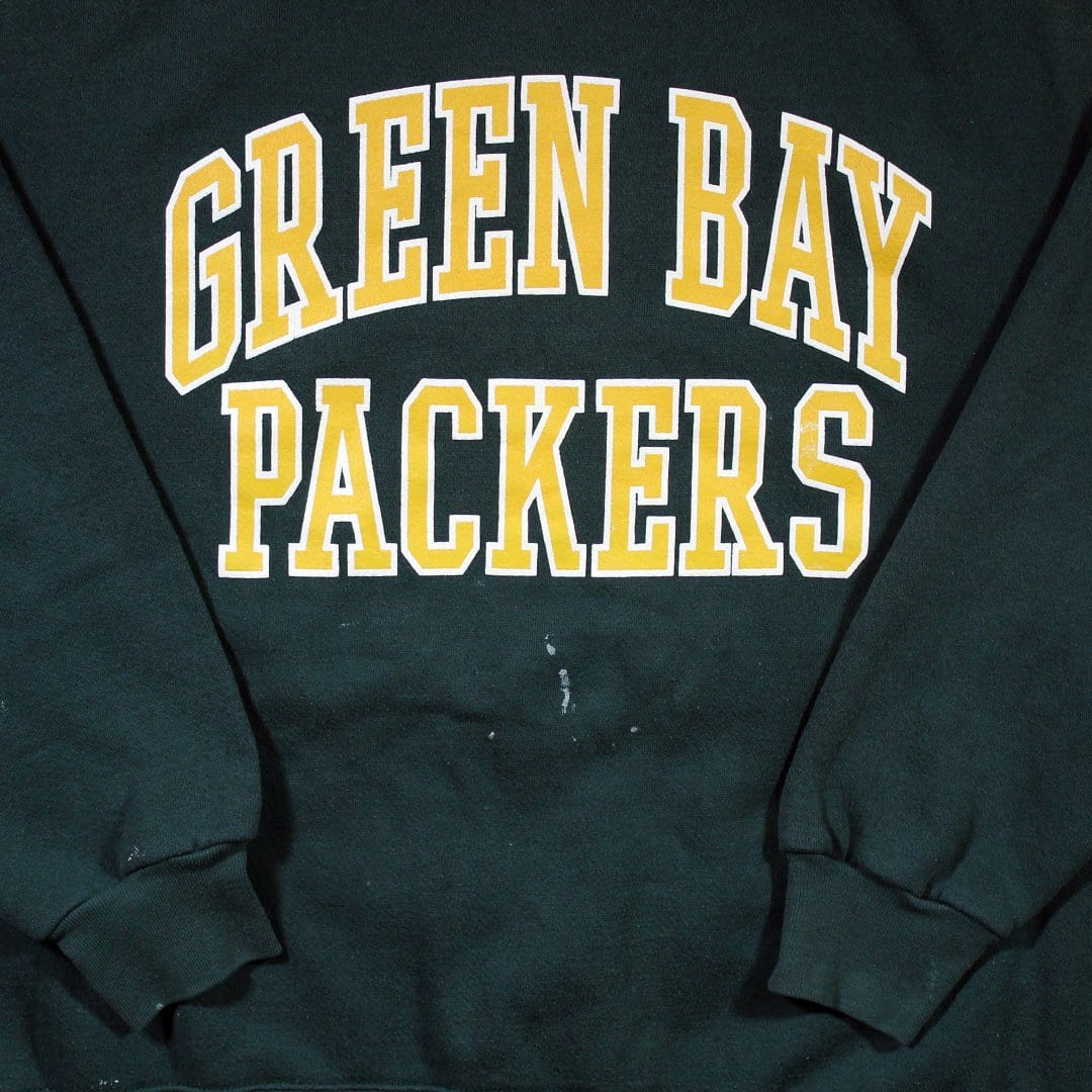 Vintage Green Bay Packers Spell Out Crewneck | Rebalance Vintage.