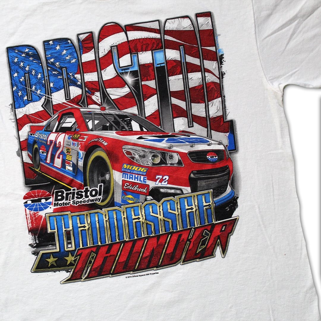 '16 Bristol Motor Speedway Tennesse Thunder Tee | Rebalance Vintage.