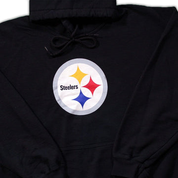 Vintage Black Steelers Hoodie | Rebalance Vintage.