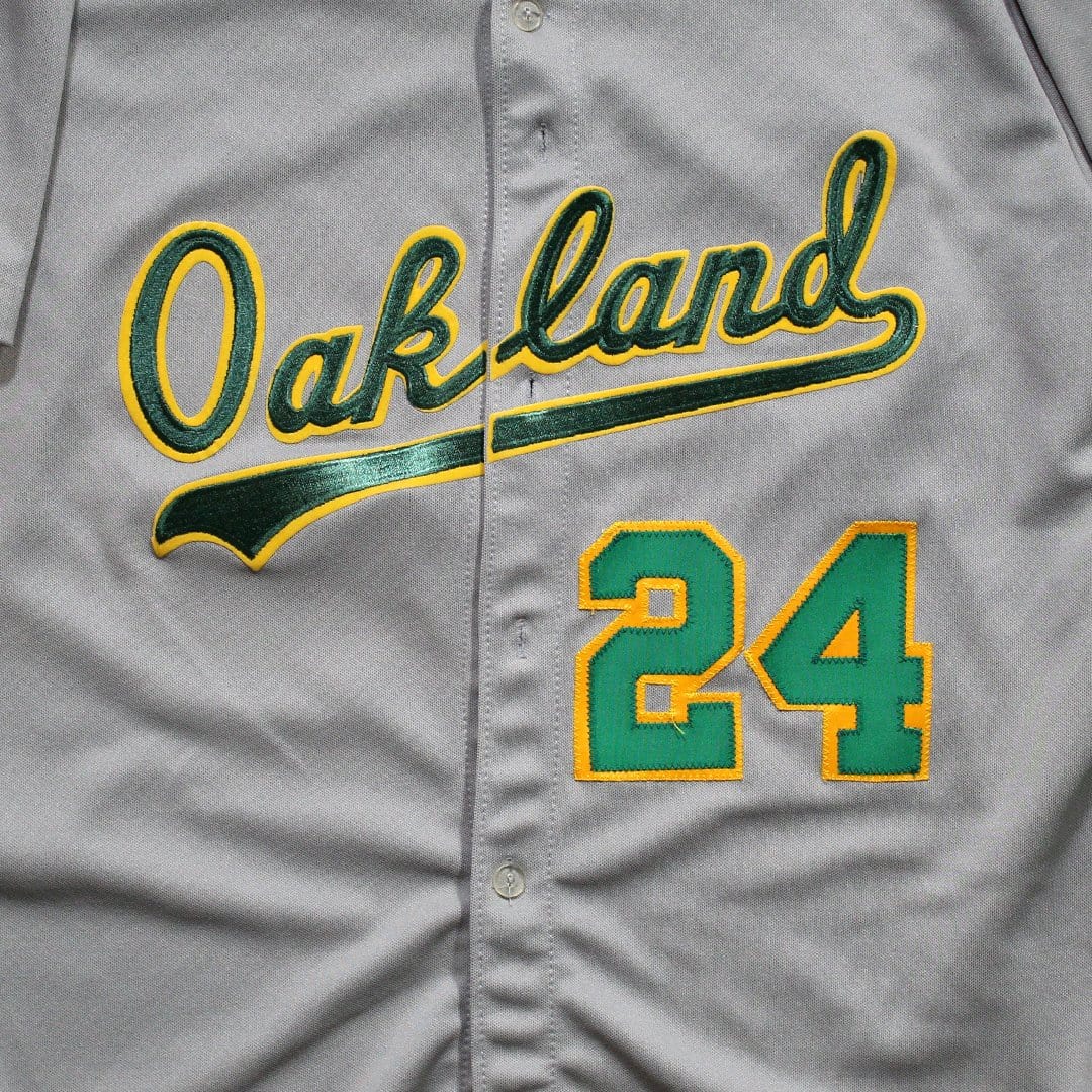 Vintage Oakland A’s Henderson #24 CCM Jersey (M/L) | Rebalance Vintage.