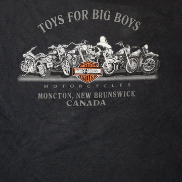 Vintage Harley Davidson 'Save Gas, Rubber & Oil' Tee | Rebalance Vintage.