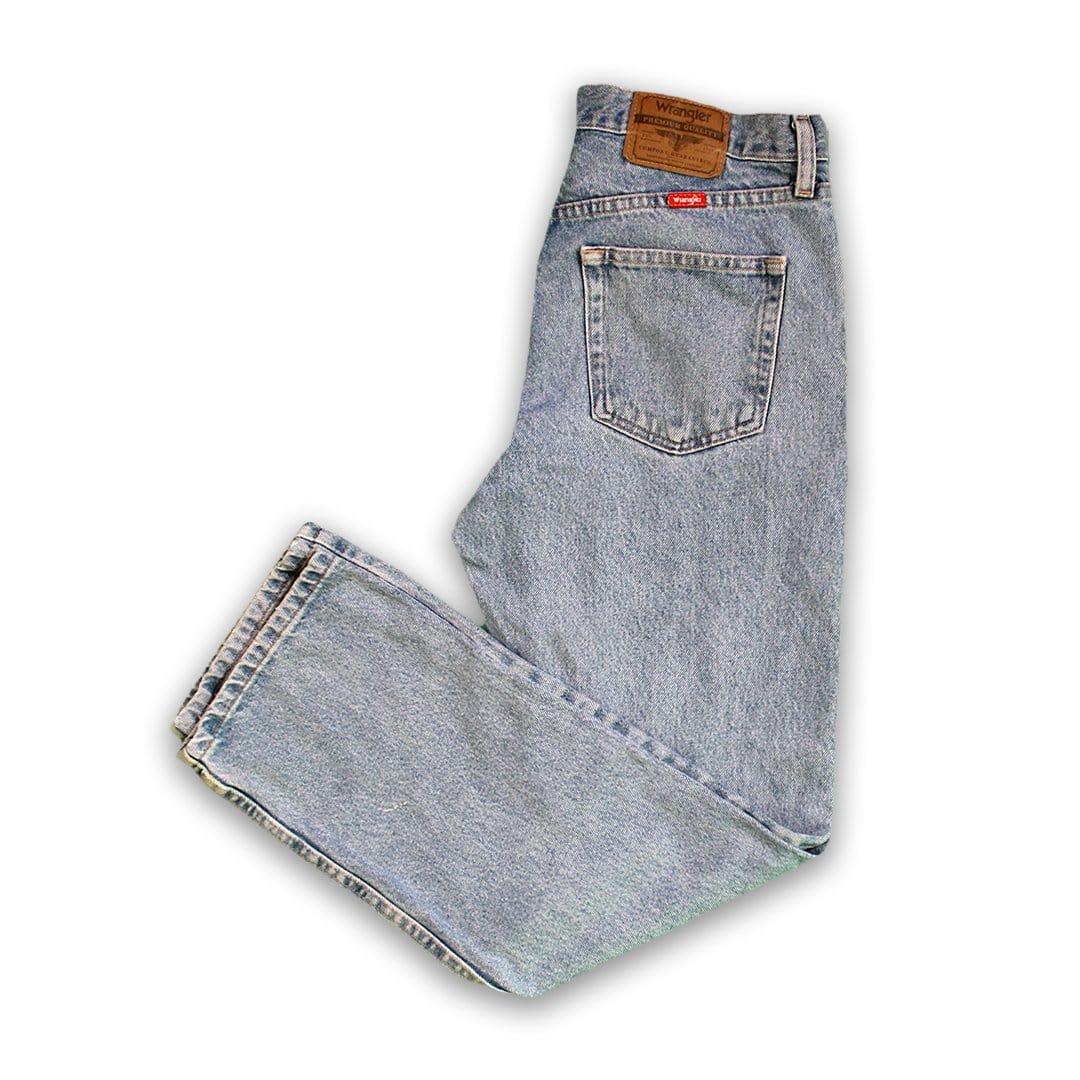 Vintage Light Blue Wrangler Jeans | Rebalance Vintage.