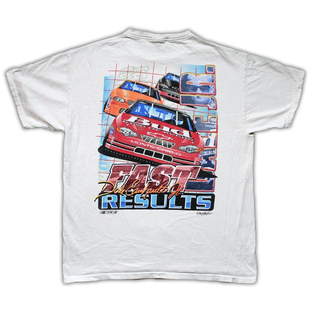 Vintage Earnhardt Jr. NASCAR Fast Results Tee | Rebalance Vintage.
