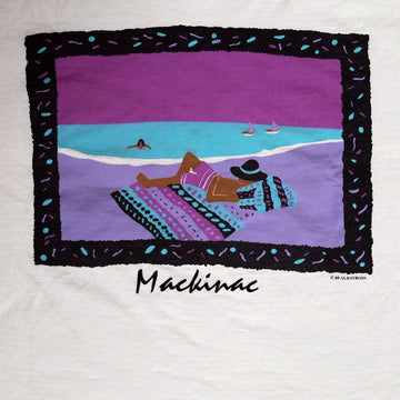 Vintage ’89 Mackinac Beach Portrait Tee | Rebalance Vintage.