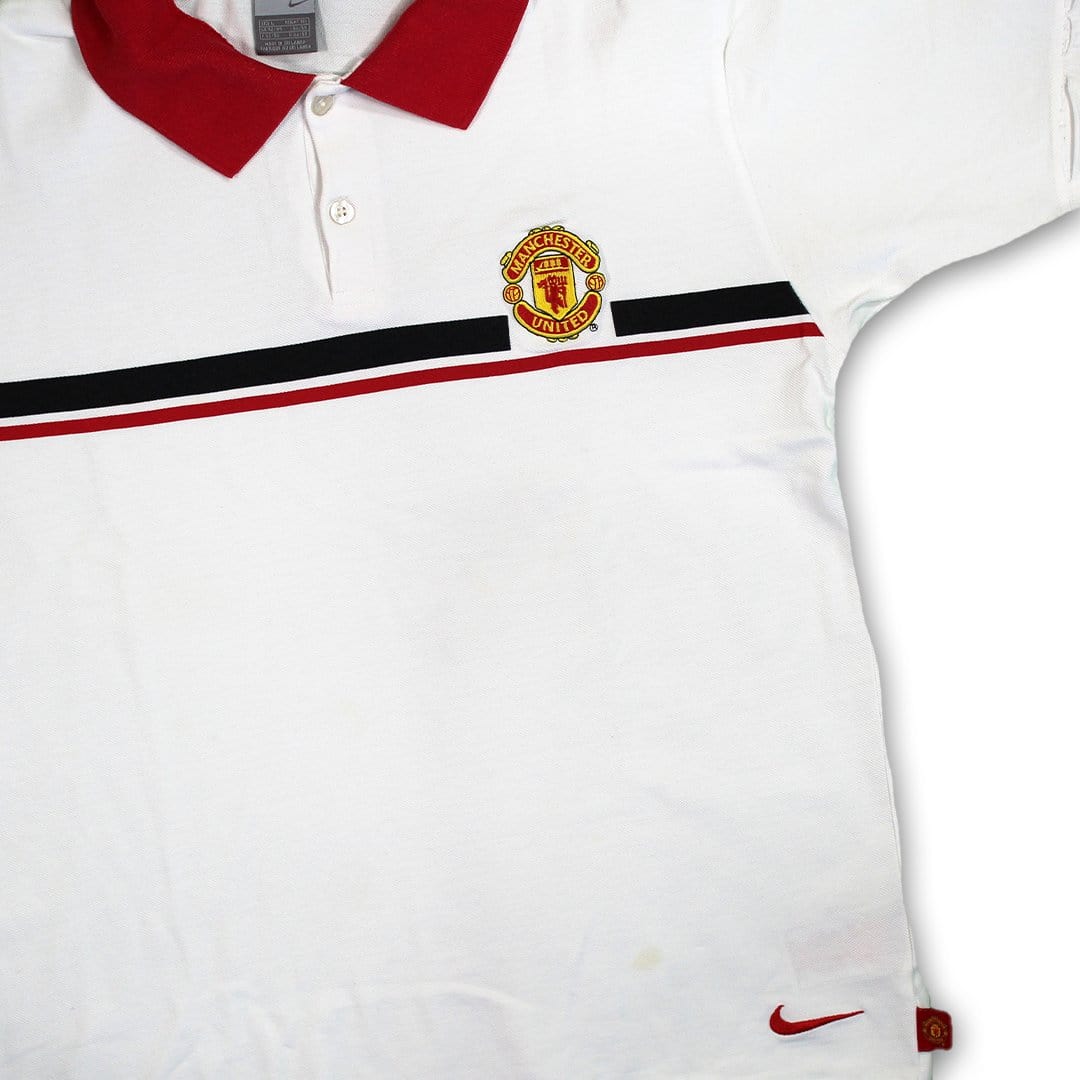 Vintage 00's Nike United Manchester Polo (M/L) | Rebalance Vintage.