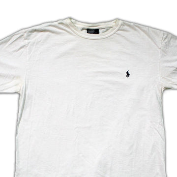 Vintage White Polo Tee | Rebalance Vintage.