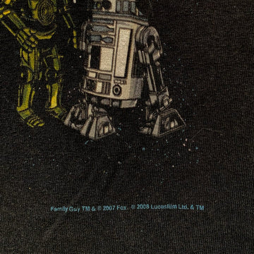 '07 Family Guy Star Wars Promo Tee (S) | Rebalance Vintage.