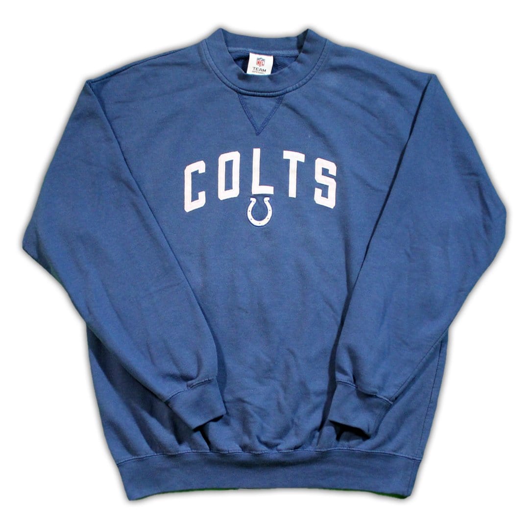 Vintage Blue Colts NFL Crewneck | Rebalance Vintage.