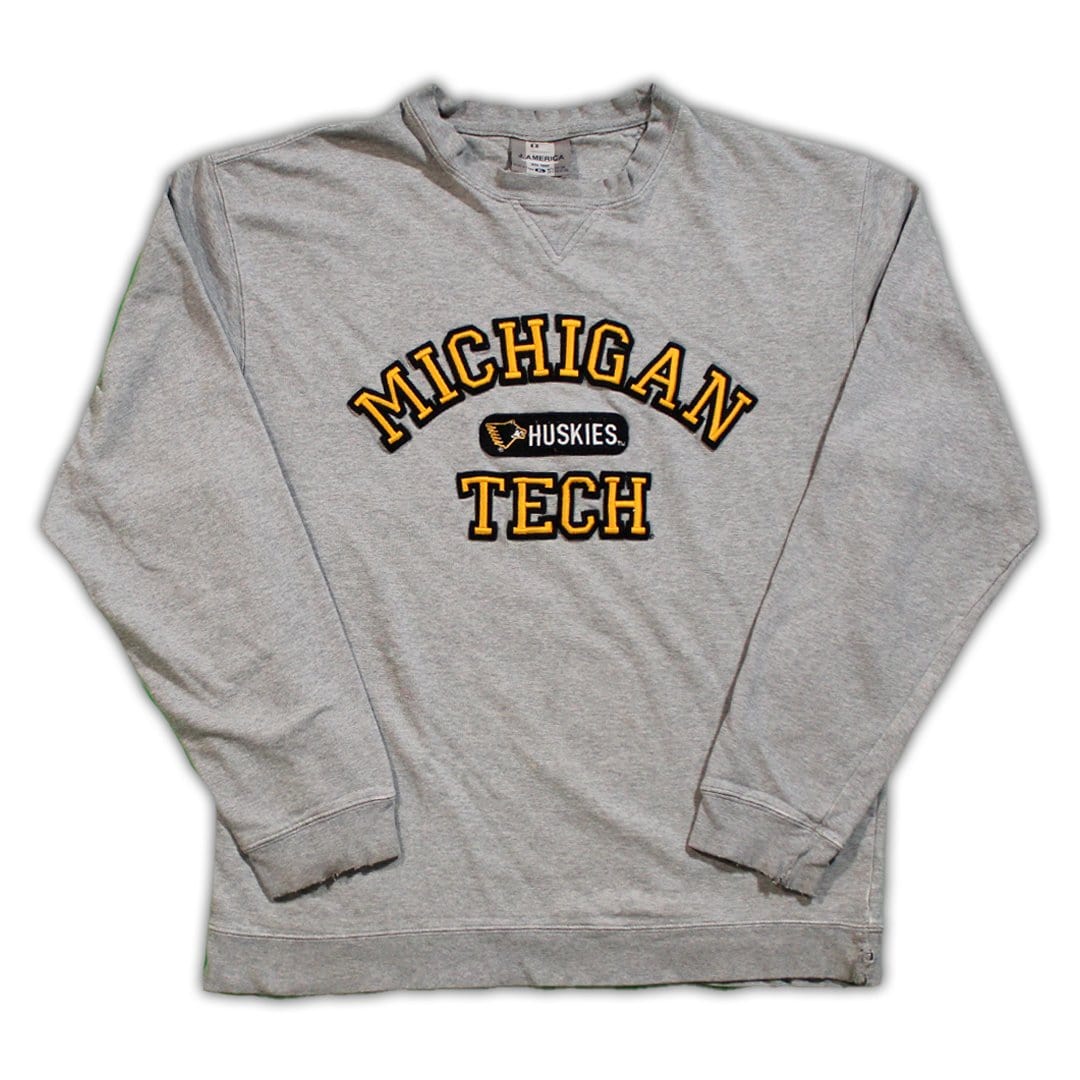 Vintage Michigan Tech Huskies Crewneck | Rebalance Vintage.