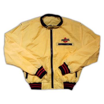 Vintage Yellow Pennzoil Racing Bomber (L) | Rebalance Vintage.