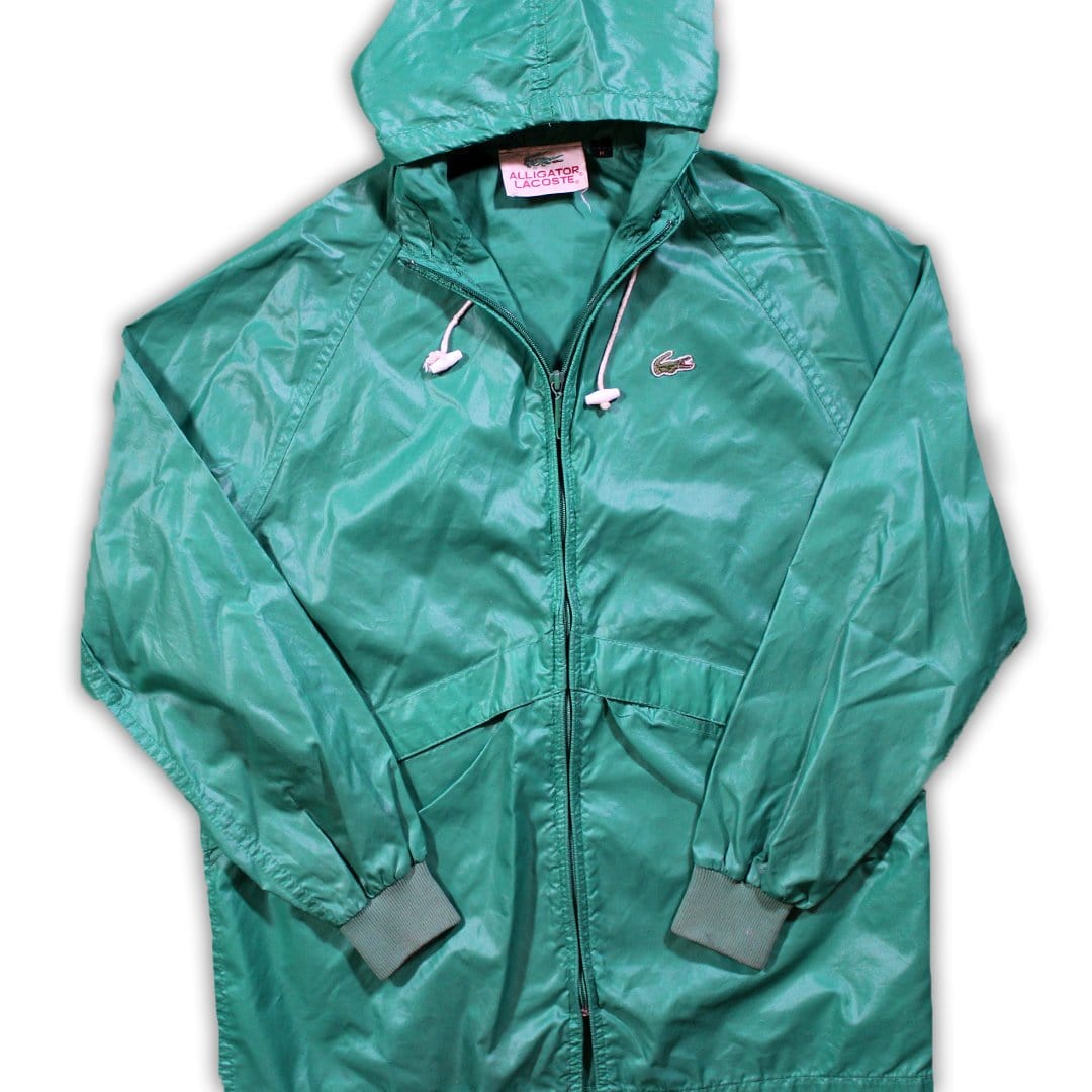 Vintage Green Lacoste Windbreaker | Rebalance Vintage.