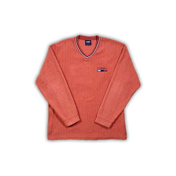 Vintage Bootleg Tommy V Neck Sweater | Rebalance Vintage.