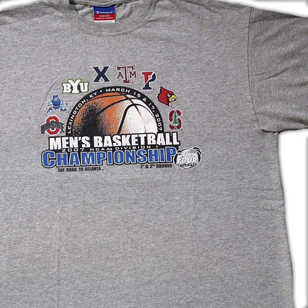 Vintage ’07 Men’s Basketball NCAA Champion Tee | Rebalance Vintage.