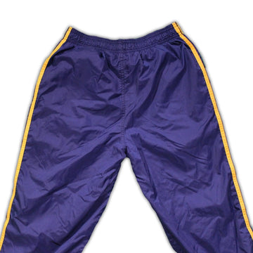 Vintage Blue + Yellow Adidas Windbreaker Pants | Rebalance Vintage.