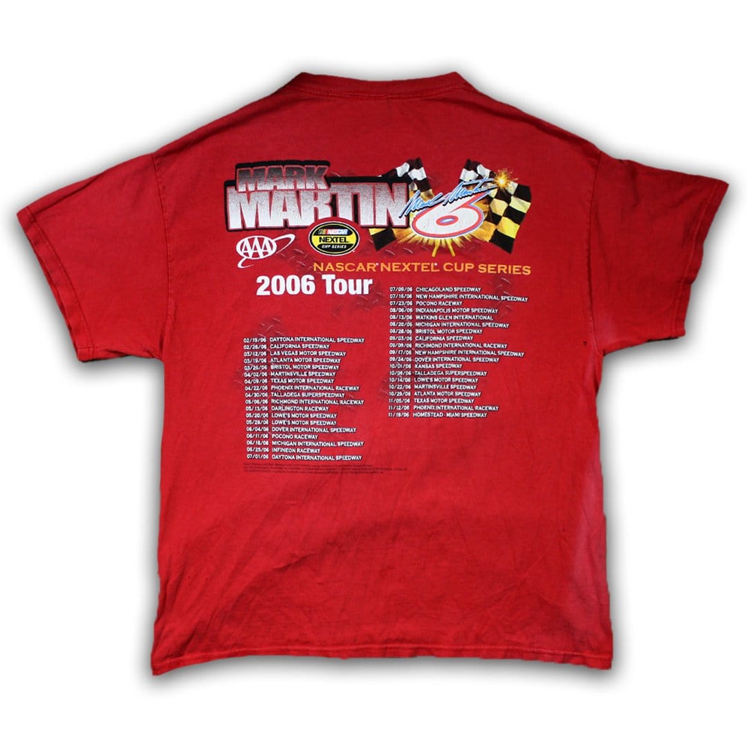 Vintage ’06 Mark Martin NASCAR Nextel Cup Series Tee (M/L) | Rebalance Vintage.