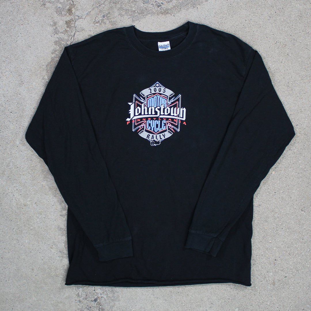 Vintage '05 Motor Johnstown Cycle Rally Long Sleeve (M/L) | Rebalance Vintage.