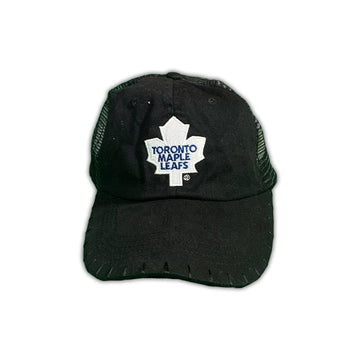 Vintage 90s Black Toronto Maple Leaf hat | Rebalance Vintage.
