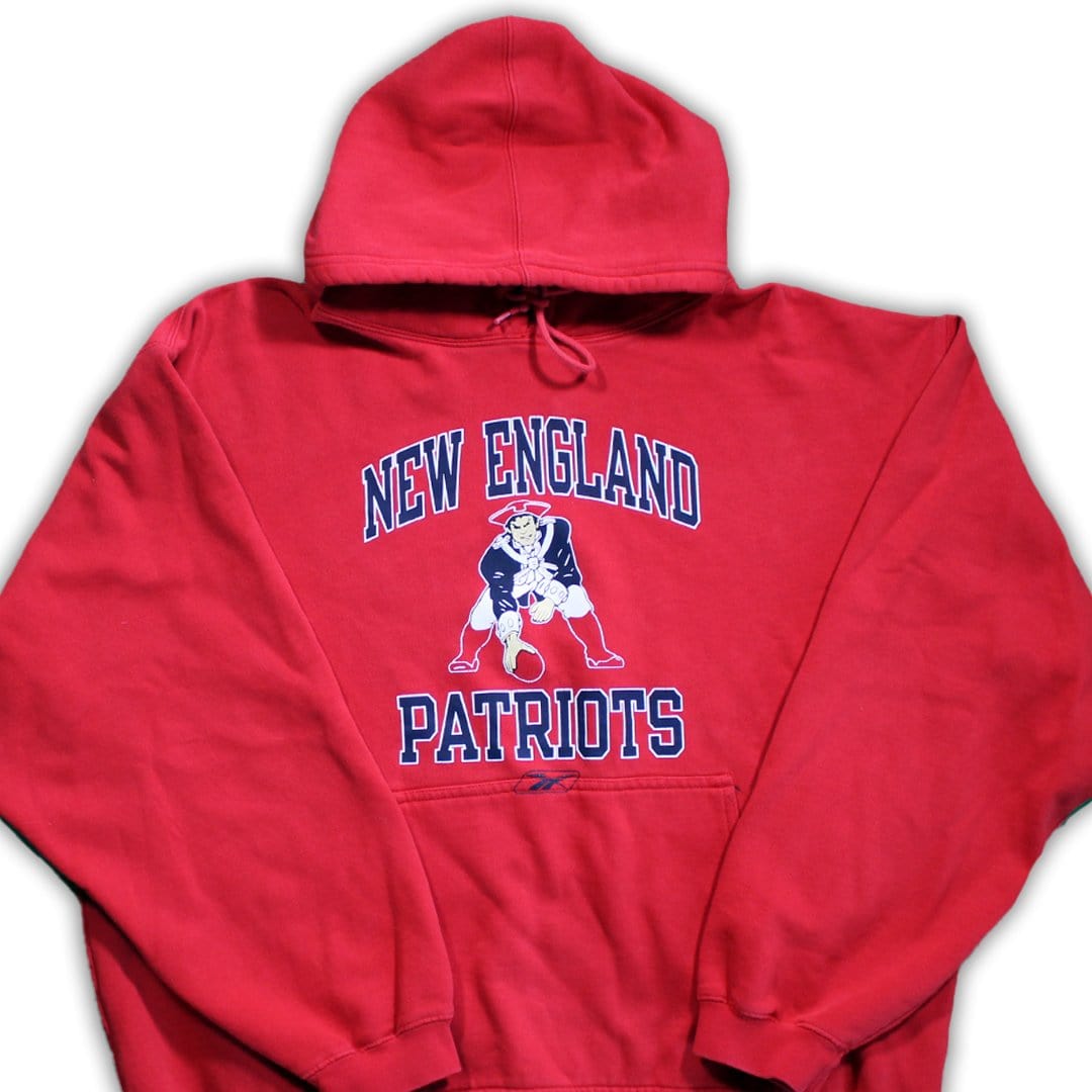 Vintage New England Patriots x Reebok Hoodie | Rebalance Vintage.