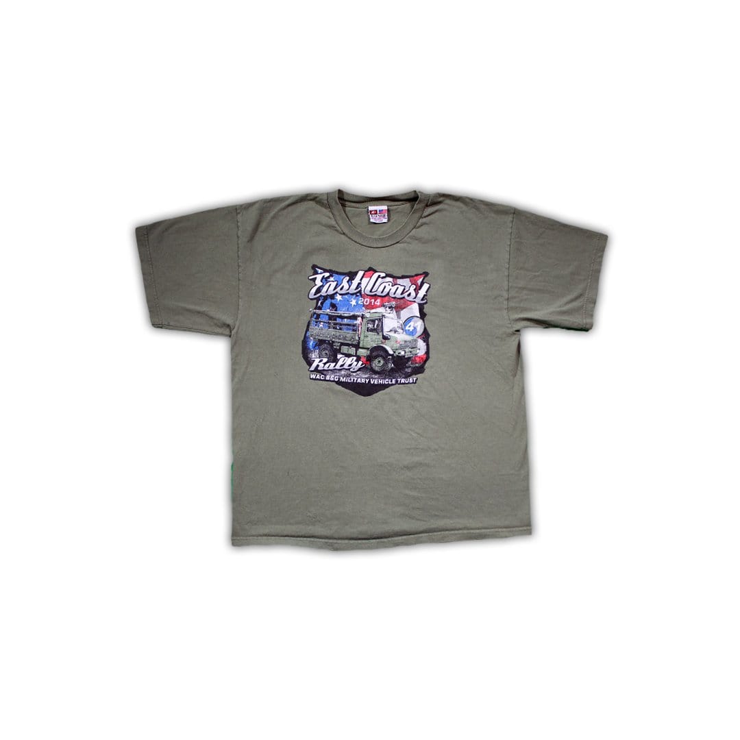 Vintage East Coast Military Vehicle Rally Tee | Rebalance Vintage.