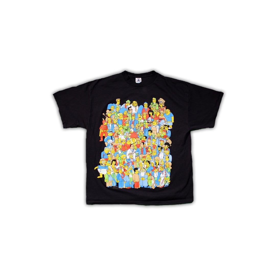 Vintage Simpsons Character All Over Print Tee | Rebalance Vintage.