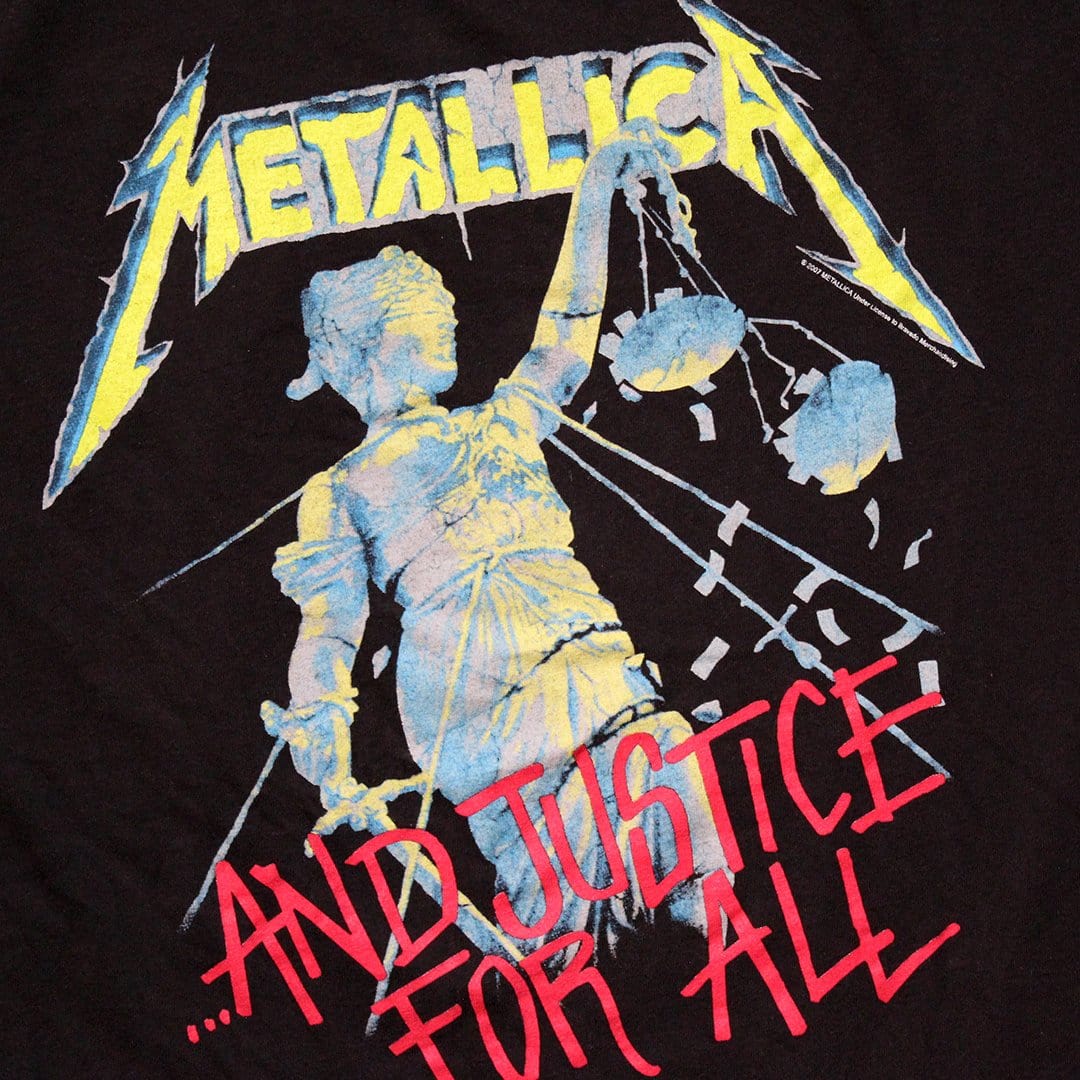 '07 Metallica 'And Just For All' Tee | Rebalance Vintage.