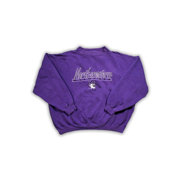 Vintage Northwestern Wildcats Crewneck | Rebalance Vintage.