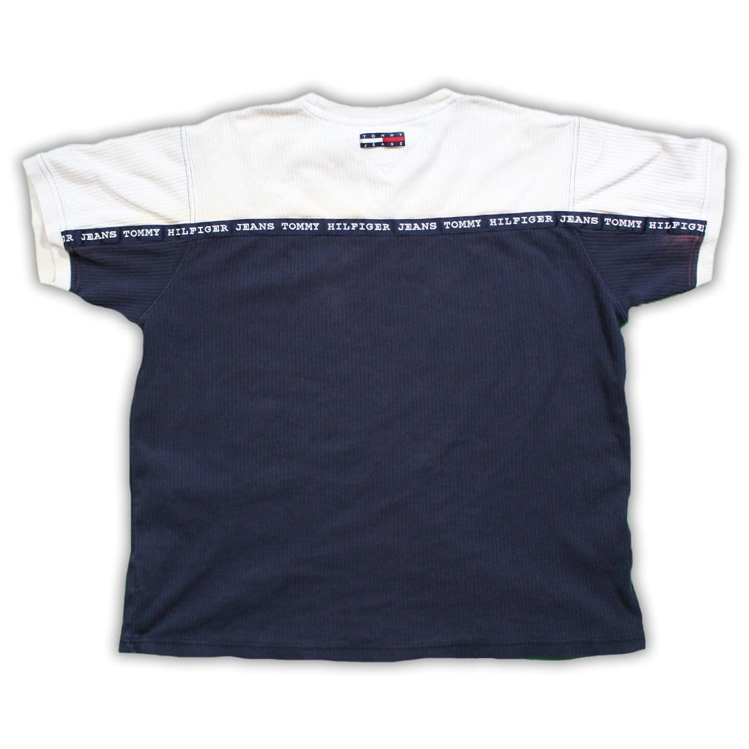 Vintage Tommy Jeans Across Print Tee | Rebalance Vintage.