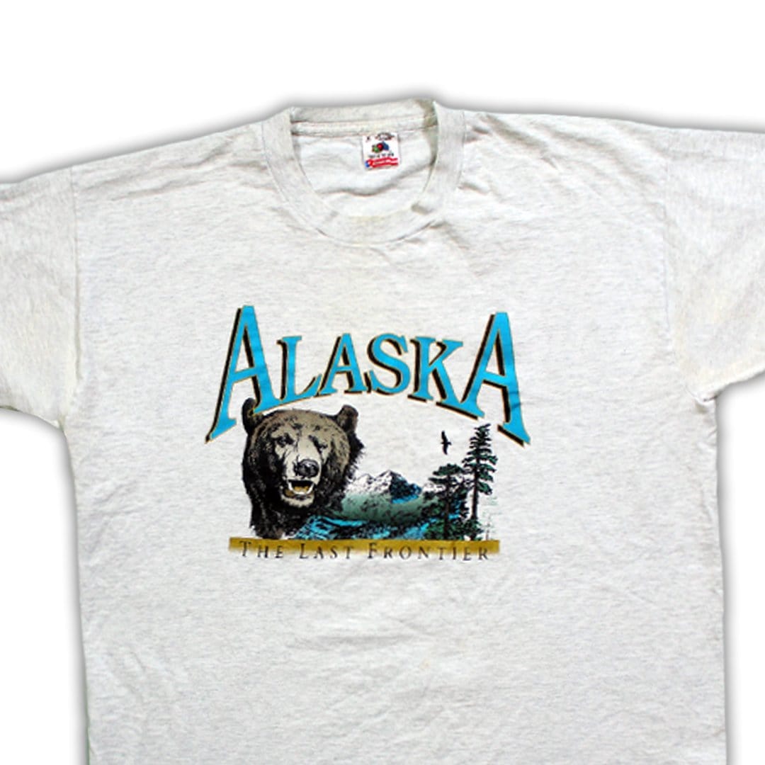 Vintage Alaska Last Frontier Tee | Rebalance Vintage.