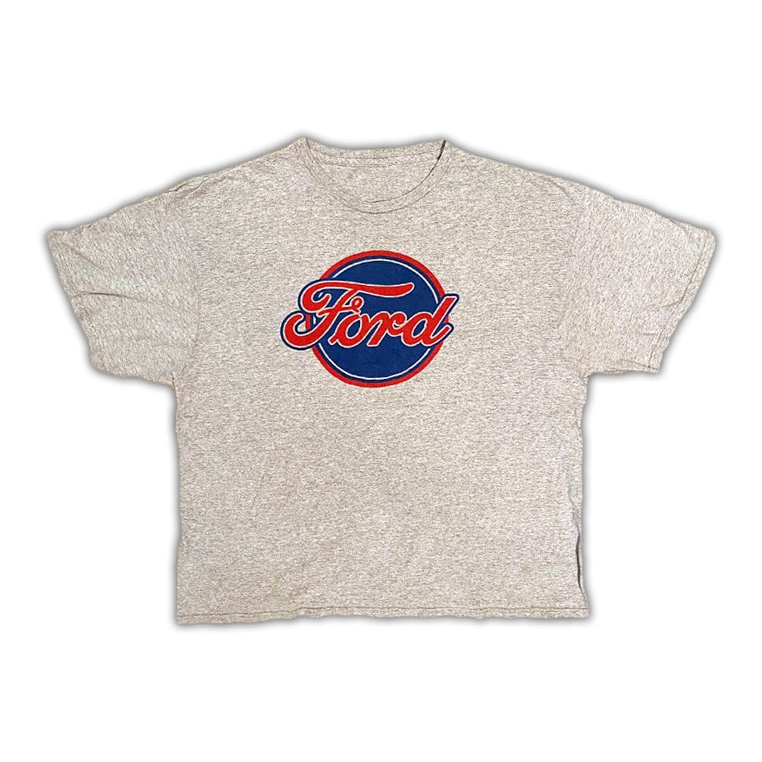 Vintage Grey Ford Logo Tee | Rebalance Vintage.