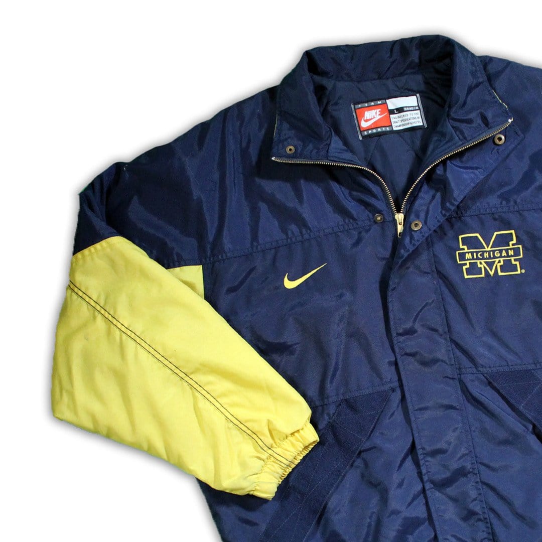 Vintage Nike x Michigan Wolverines Jacket | Rebalance Vintage.
