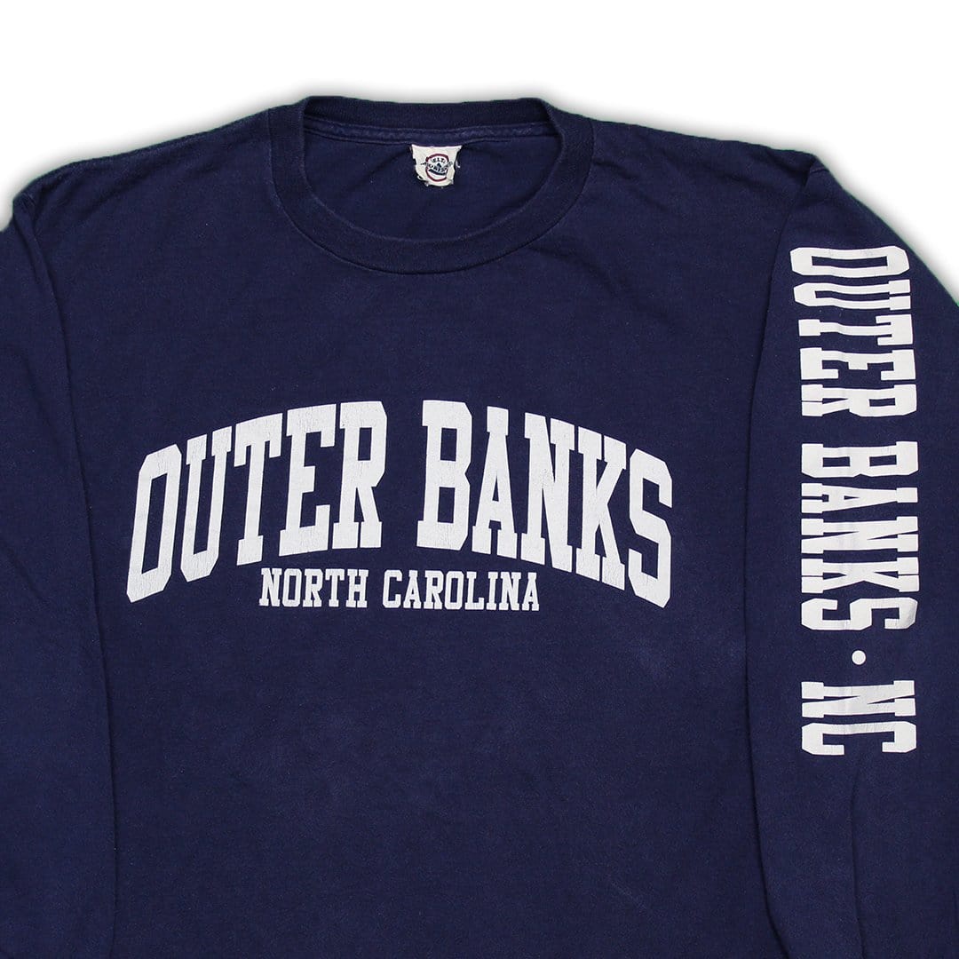 Vintage Outer Banks N.C Long Sleeve | Rebalance Vintage.