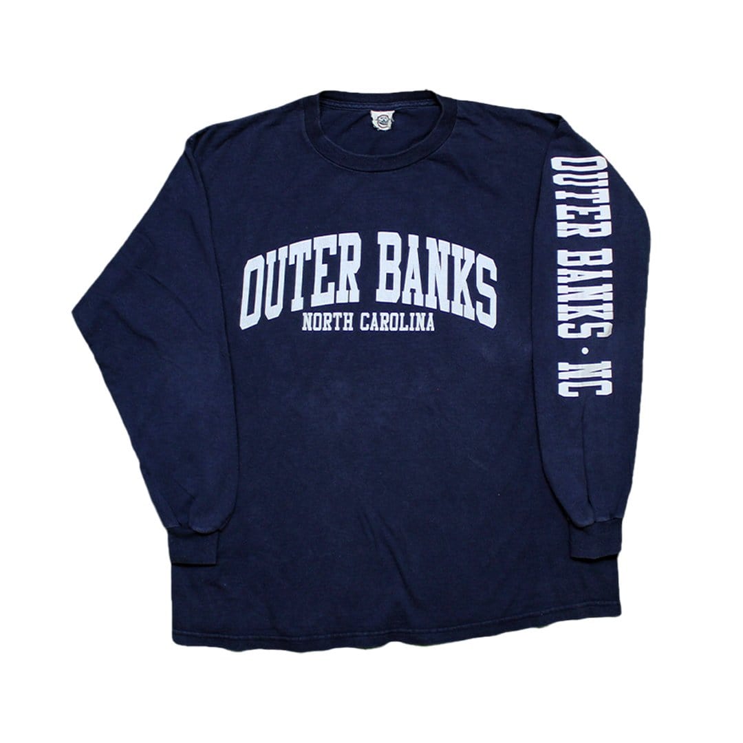 Vintage Outer Banks N.C Long Sleeve | Rebalance Vintage.