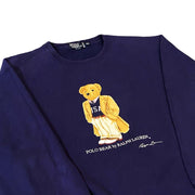 Vintage 90s Polo Bear Blue Creweneck