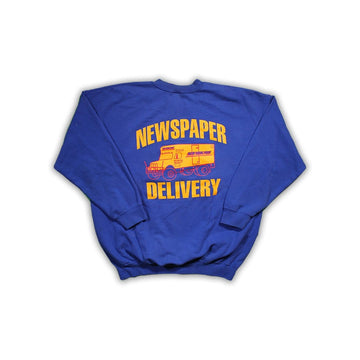 Vintage RARE New York Post Newspaper Crewneck | Rebalance Vintage.
